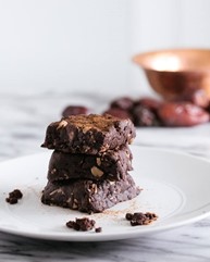 Raw Cacao and Almond Brownie Bites