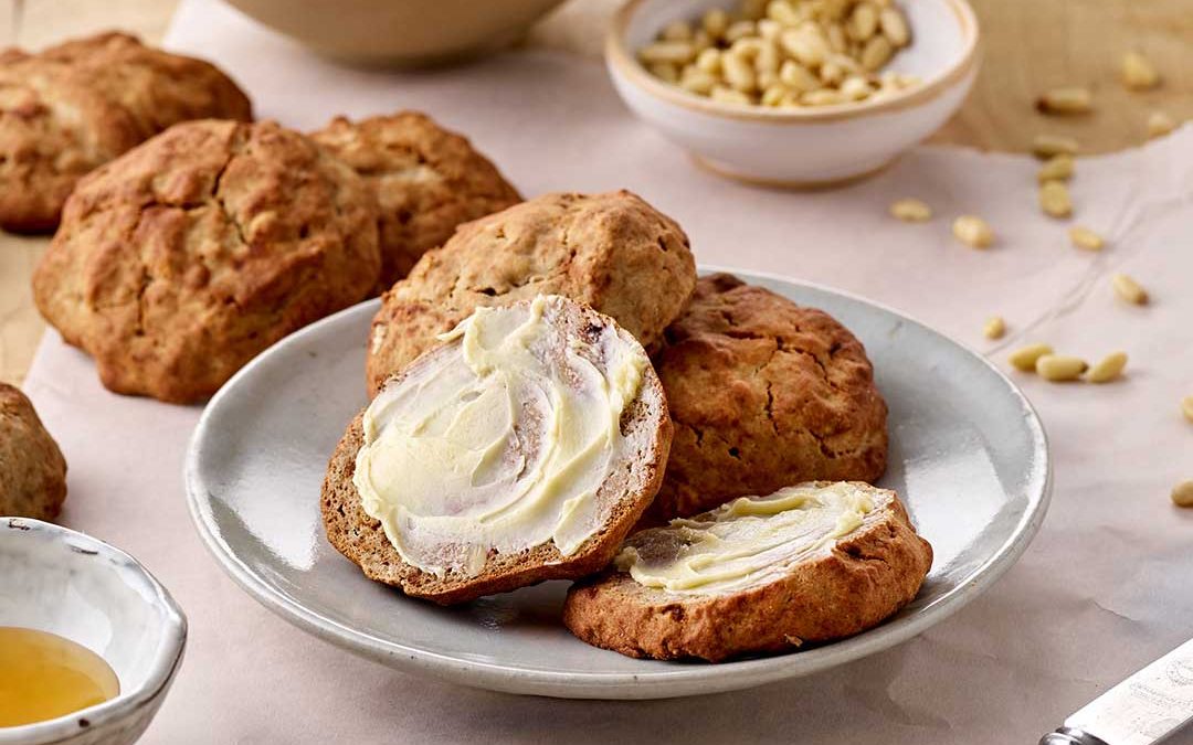 Buckwheat Honey Scones